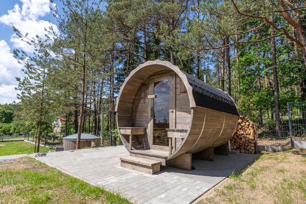 Wrzosowe Wzgorze - Domek Wiejski Klaczno Ngoại thất bức ảnh
