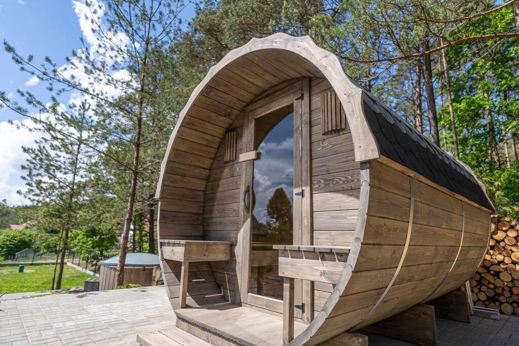 Wrzosowe Wzgorze - Domek Wiejski Klaczno Ngoại thất bức ảnh